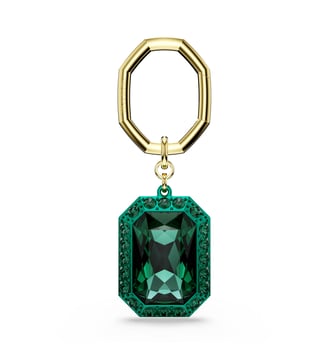Porte-clés, Vert, Finition mix de métal - Swarovski - Vert