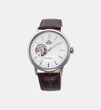 Montre automatique Bambino Blanc RAAG0002S30B - Orient - Argenté
