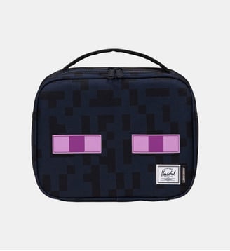 Lunch box en matières recyclées MINECRAFT POP QUIZ - Herschel - Noir