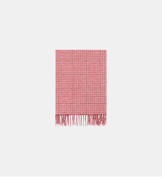Écharpe martymini - Motif à carreaux - Caroll - Rose framboise