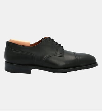 Derby ascot - cuir lisse - Bowen - Noir