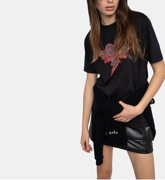 T-shirt Edwin - Zadig&Voltaire - Noir