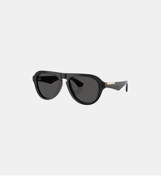 Lunettes de soleil Pilote BE4437U - Burberry - Gris