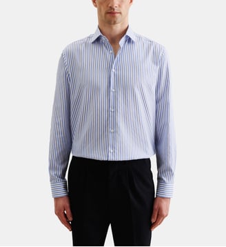 Chemise d'affaires 1/1 Regular Col Kent - Seidensticker - Bleu