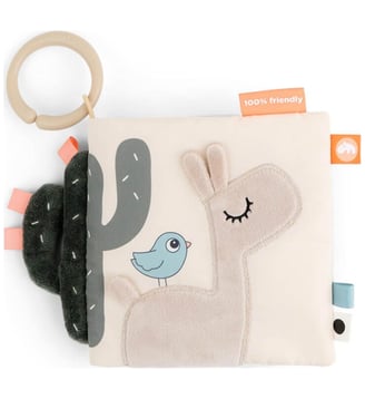 Livre bébé éveil - Done by Deer - Beige