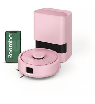 Robot Aspirateur Laveur Roomba Mini Rose F155640 - iRobot - Rose