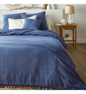 Dessus de lit frangé coton, Nedo La Redoute Interieurs