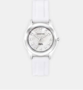 Montre Adrienne Blanc XC33414IW\4 - Louis Pion - Argenté