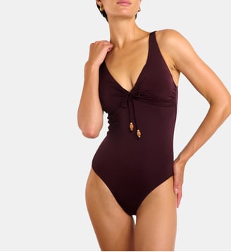 Maillot 1 piece Albina - Livia - Marron