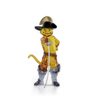 Shrek Puss in Boots - Swarovski - Brown