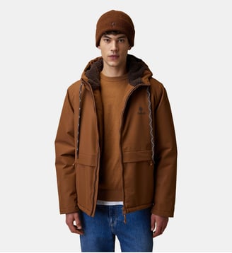 Parka en toile canvas - Faguo - Camel