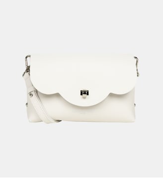 Sac trotteur Pur & Element City en cuir - Lancaster - Blanc