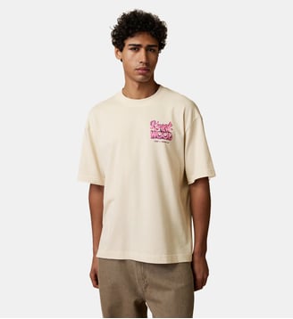 T-shirt en maille - Faguo - Écru