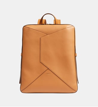 Sac à dos Enveloppe en cuir - Lancel - Marron clair