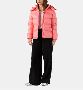Doudoune Grand Froid esprit puffer Prague - Jott - Fuchsia vibrant