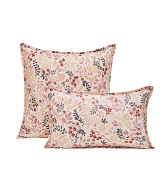 Housse de coussin Campagne - Le Jacquard Francais - Rose