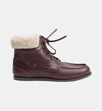 Boots Team à lacets - Jonak - Marron et beige
