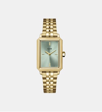 Montre Fluette Vert CW11514 - Cluse - Doré