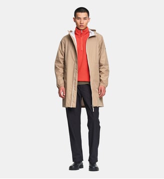 Veste mi-longue imperméable RAINPACK 90 - Aigle - Beige