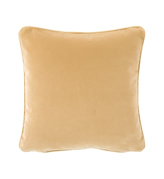 Housse de coussin en velours Yves Delorme
