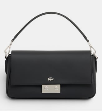 Sac à bandoulière et à rabat Daily City - Lacoste - Noir
