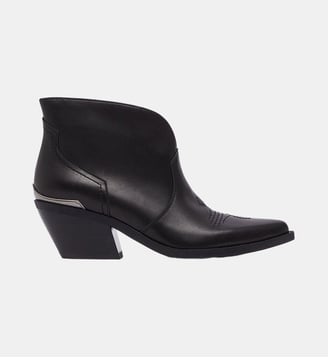 Bottines texanes en cuir - Liu Jo - Noir