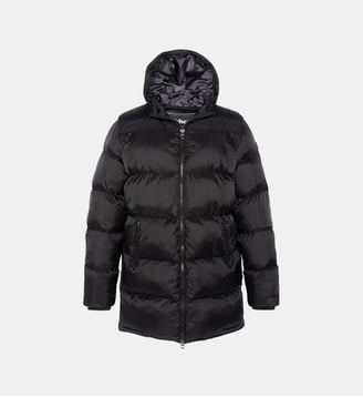 Doudoune Micks finition matelassée  - Schott - Noir