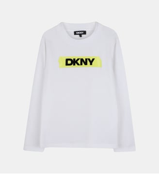 Tee-shirt manches longues - DKNY - Blanc
