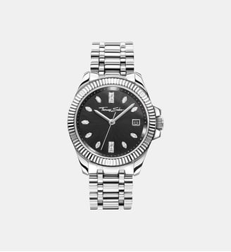 Montre pour femme Divine Silver - Thomas Sabo - Argent et noir