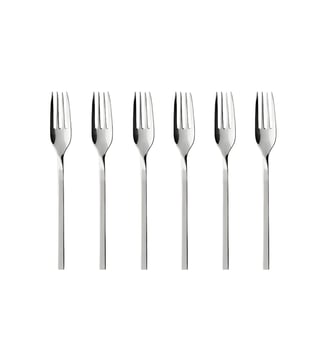 Fourchette à gâteaux 6 pièces - Villeroy & Boch - Argent