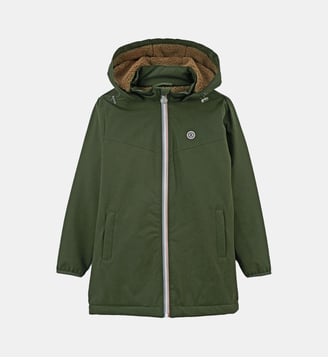 Parka Stormer déperlante garçon - Serge Blanco - Kaki
