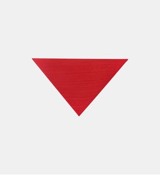 Grand triangle Sacha - Bompard - Rouge quarante