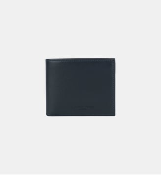 Porte-cartes Paris  en cuir - Lancaster - Bleu foncé