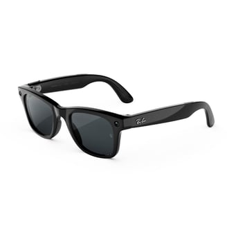 Lunettes connectées Ray-Ban Wayfarer Gen3 Noir Transitions gris Meta