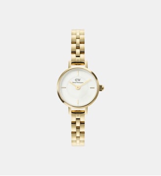 Montre Petite mini Blanc DW00100855 - Daniel Wellington - Doré