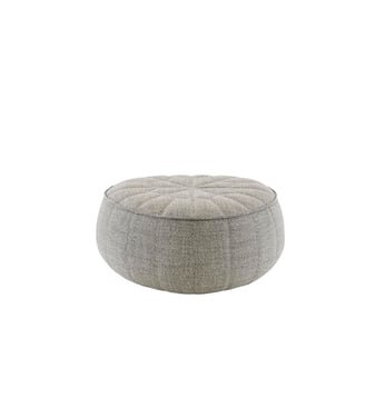 POUF OUTDOOR ARTICLE COMPLET TESS GALET OTTOMAN by Noé Duchaufour-Lawrance - Cinna - Gris galet