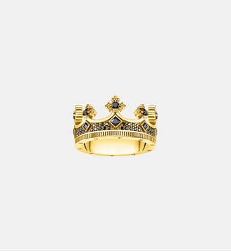 Bague couronne or - Thomas Sabo - Or jaune