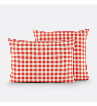 Taie d'oreiller coton - La Redoute Interieurs - Orange