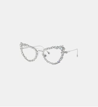 Lunettes de soleil Irrégulier SK7011 - Swarovski - Bleu clair