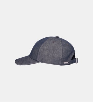 Casquette en denim à logo - Sandro - Chambray