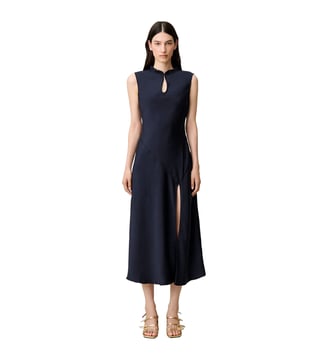 Robe midi fluide - Claudie Pierlot - Marine