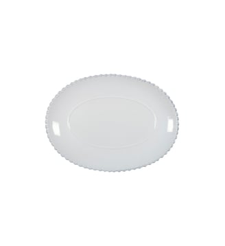 Plat de service - Costa Nova - Blanc