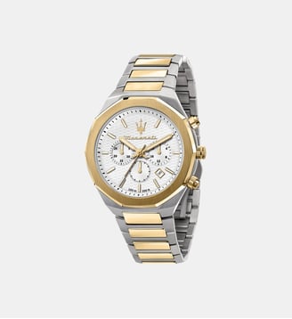 Montre Stile Blanc R8873642009 - Maserati - Argenté