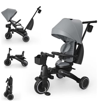 Tricycle évolutif Jazz 3 - Kinderkraft - Gris