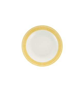 Assiette creuse pour Soupe-Céréales/Pâtes en Porcelaine - MALMAISON RIVIERA - Christofle - Blanc