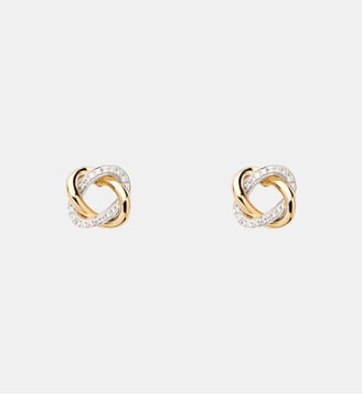 Boucles d'oreilles Tresse - Poiray - Or jaune