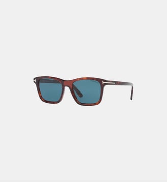 Lunettes de soleil Carré FT1179 - Tom Ford - Écaille de tortue rouge