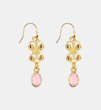Boucles d'oreilles Farah - Nilaï - Rose