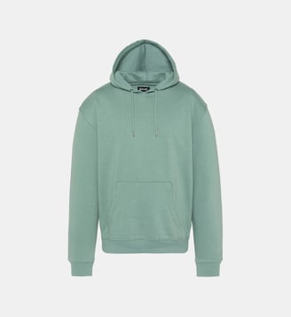 Sweatshirt à capuche custom thunder - Schott - Kaki