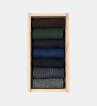 Coffret de 7 chaussettes - Odaje - Multicolore